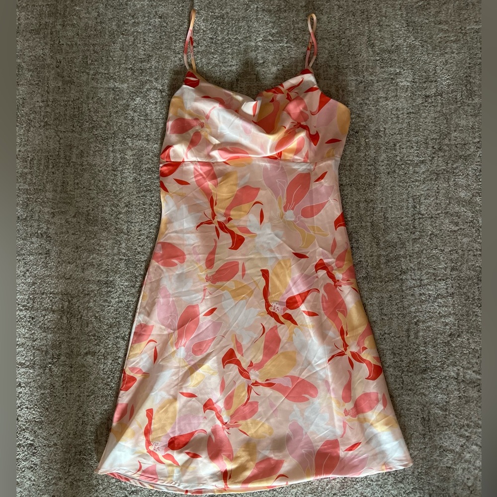 Cotton Candy floral dress